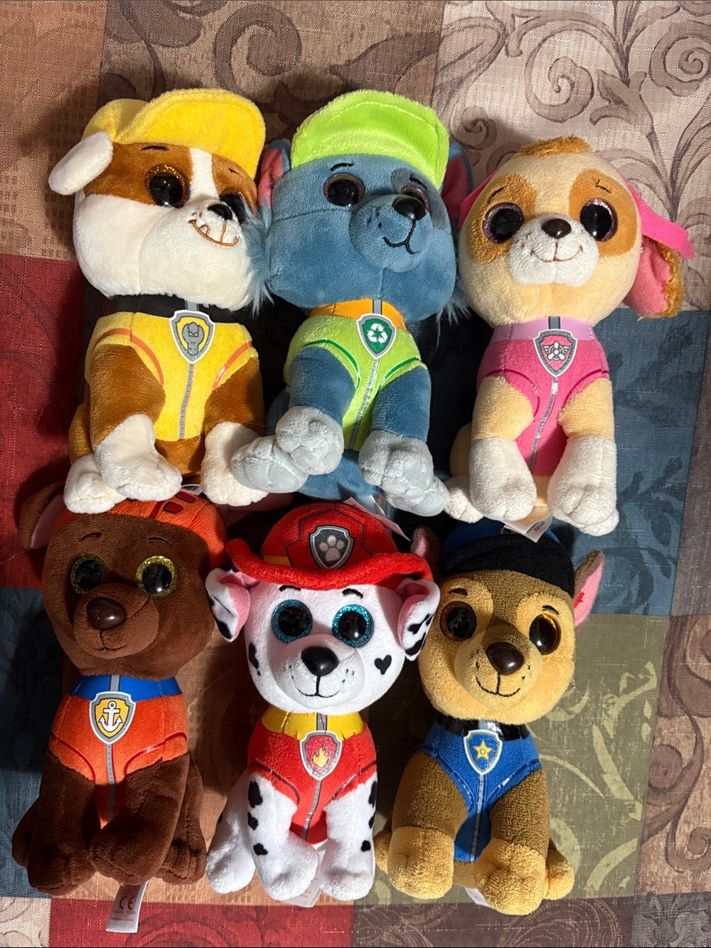 🐶PAWPATROL🐶TY Plush Set
